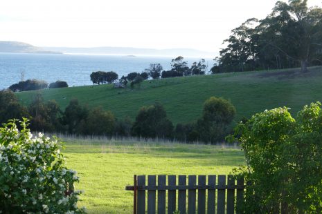 Bruny Island Cottage view 